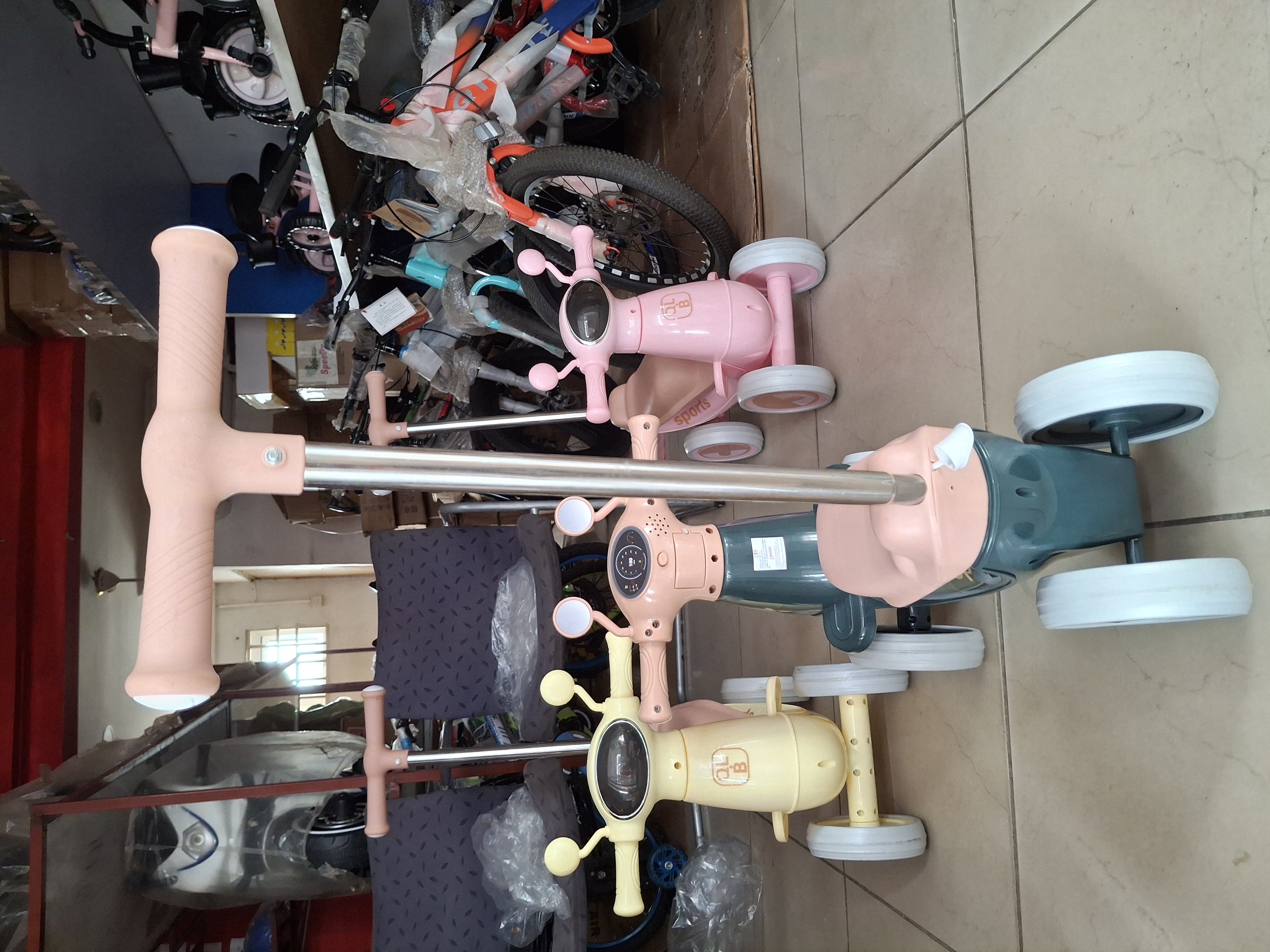 pull and push car